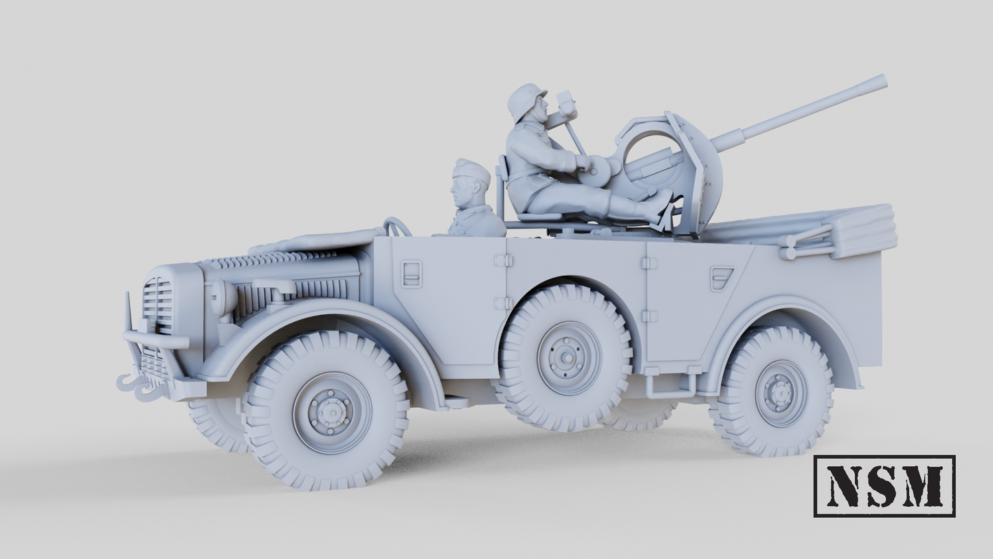 Horch 108 with Flak 38 by Night Sky Miniatures