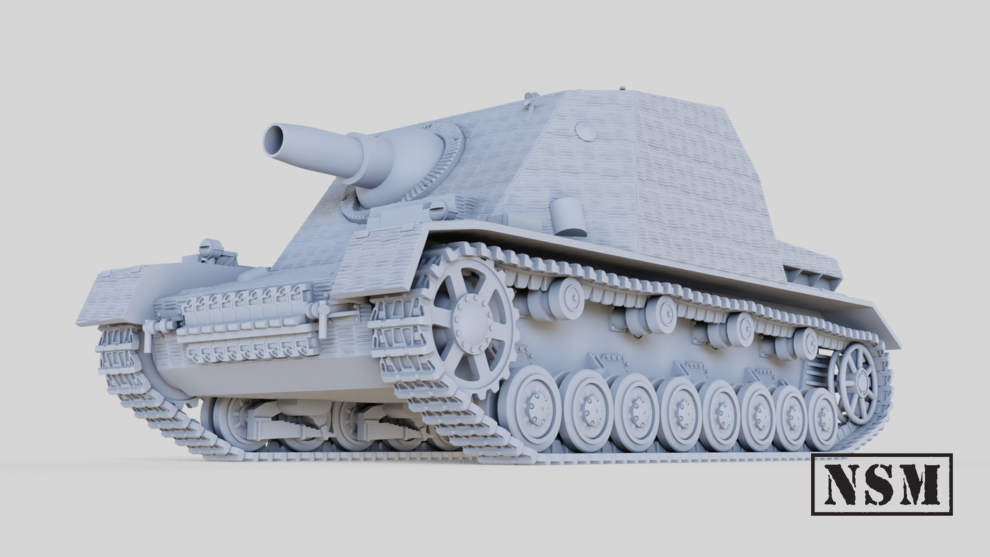 Sturmpanzer IV Brummbar  by Night Sky Miniatures