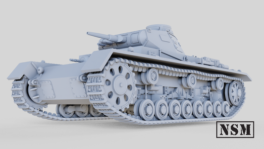 Panzer III ausf C by Night Sky Miniatures