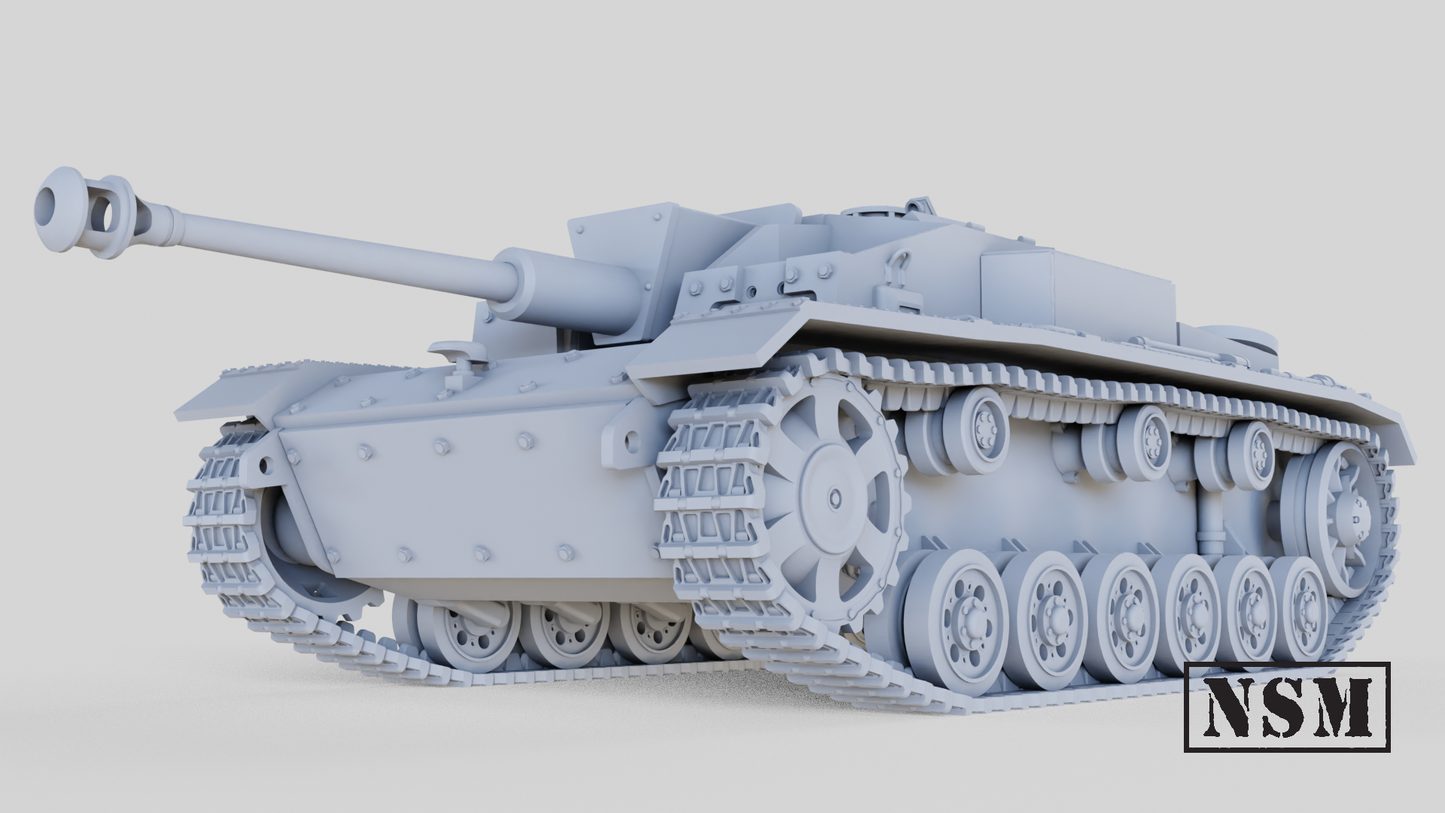 Stug III ausf F8 by Night Sky Miniatures