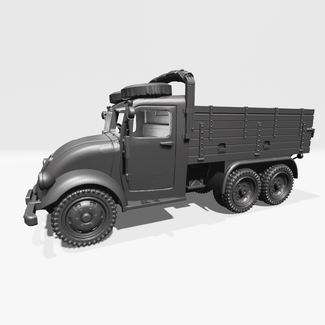 Tatra 82 Medium Truck by Wargame3D