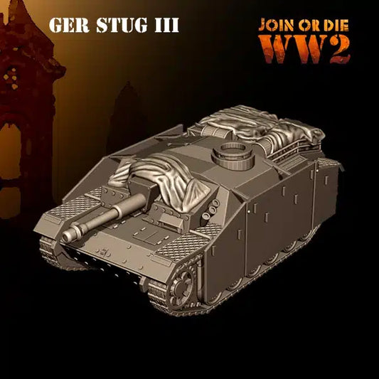 German STUG 3 by 3D Breed Miniatures