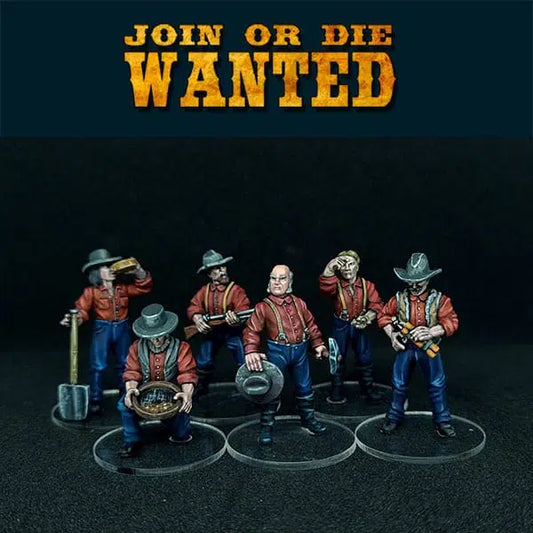 Gold Diggers by 3d Breed Miniatures