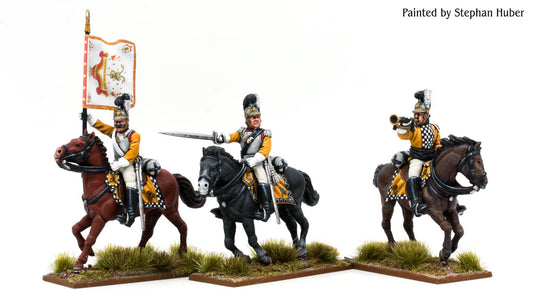 Württemberg Garde du Corps Command by Piano Wargames