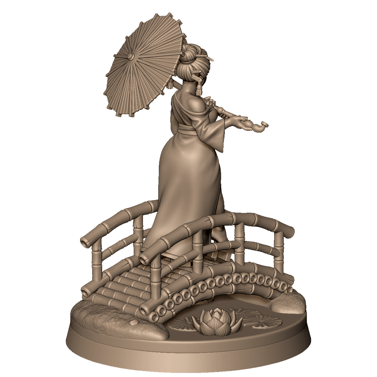 Geisha by Menagerie Miniature