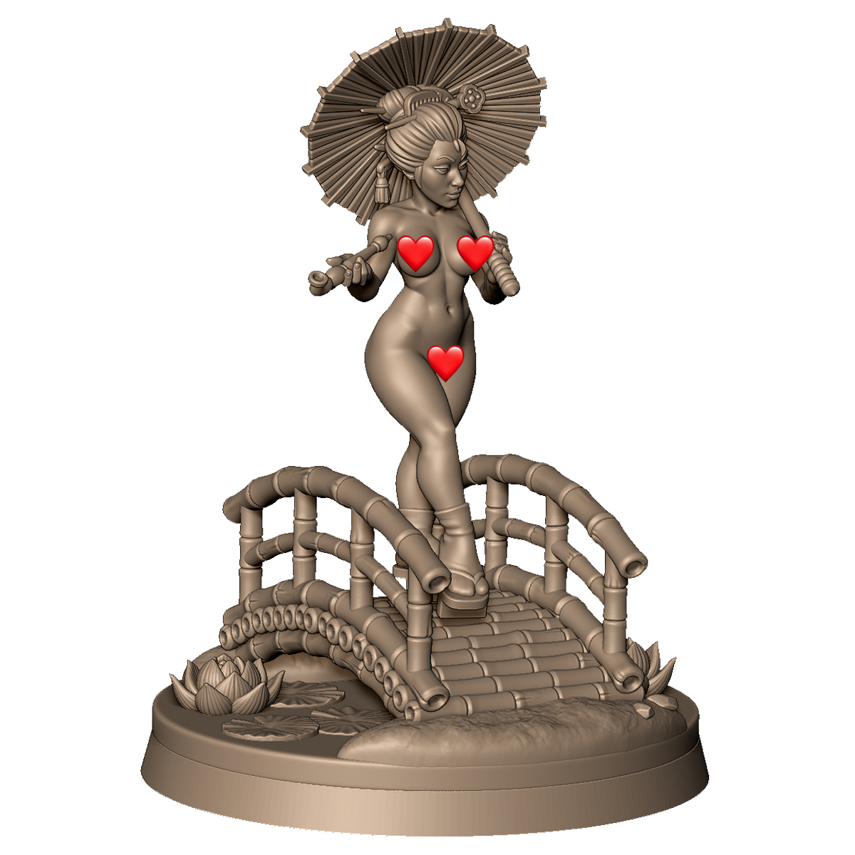 Geisha by Menagerie Miniature