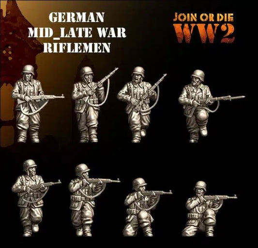 German Riflemen by 3D Breed Miniatures