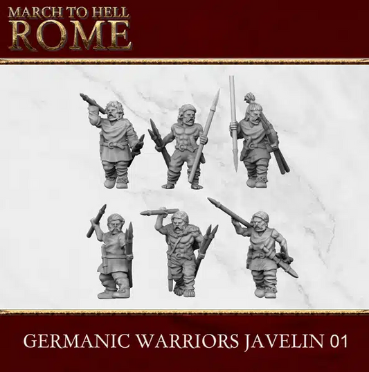 Germanic Javelin Warriors 01 by 3d Breed