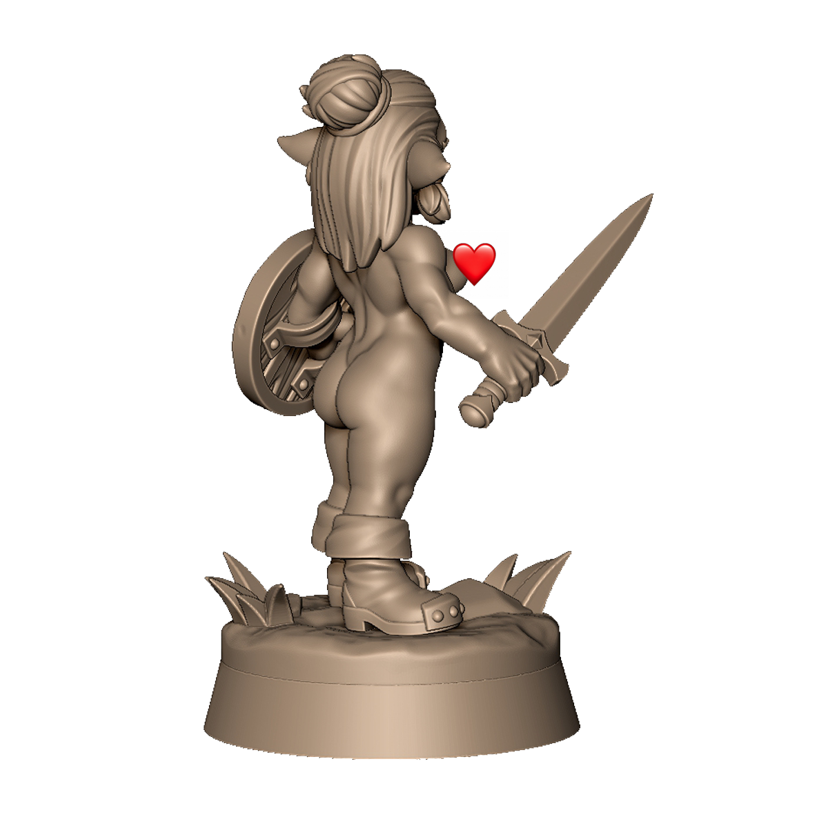 Goblin Female Guard 1 by Menagerie Miniature