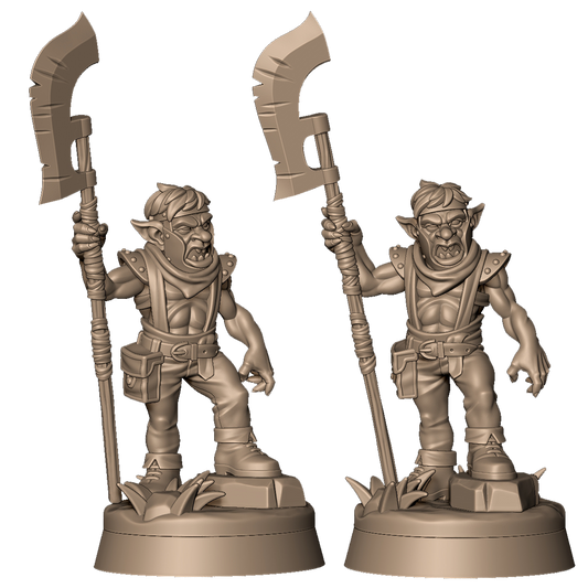 Goblin Guard Captain by Menagerie Miniature