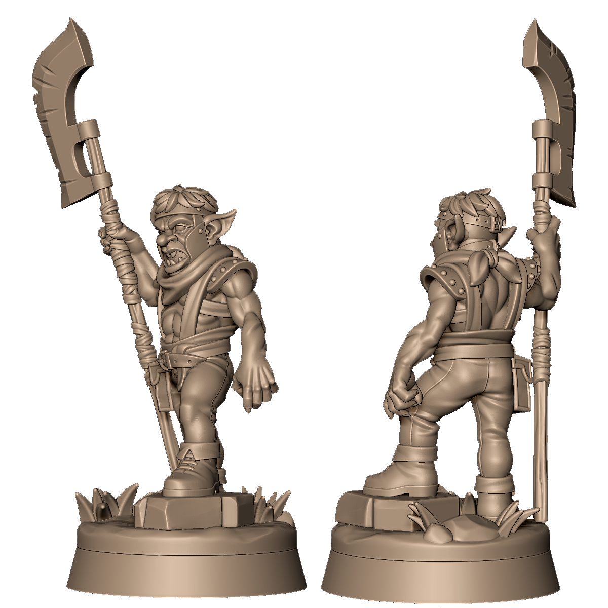 Goblin Guard Captain by Menagerie Miniature