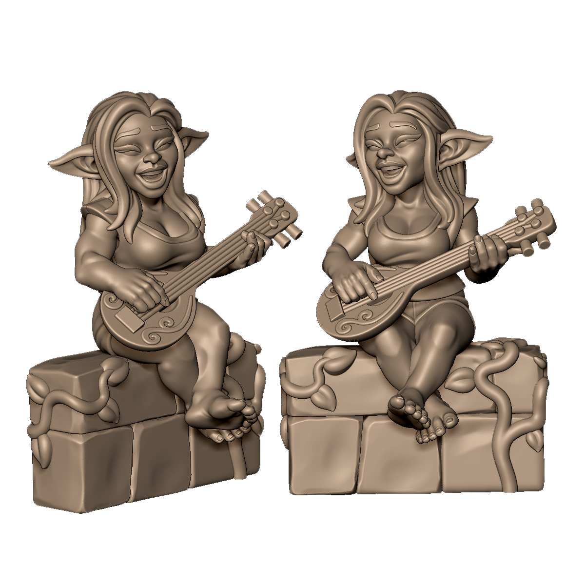 Goblin Musician by Menagerie Miniature