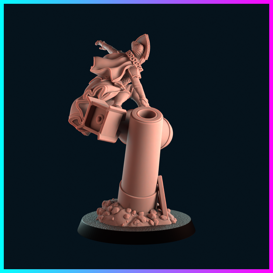 Hi Bomb Witch by kool kiwi Miniatures