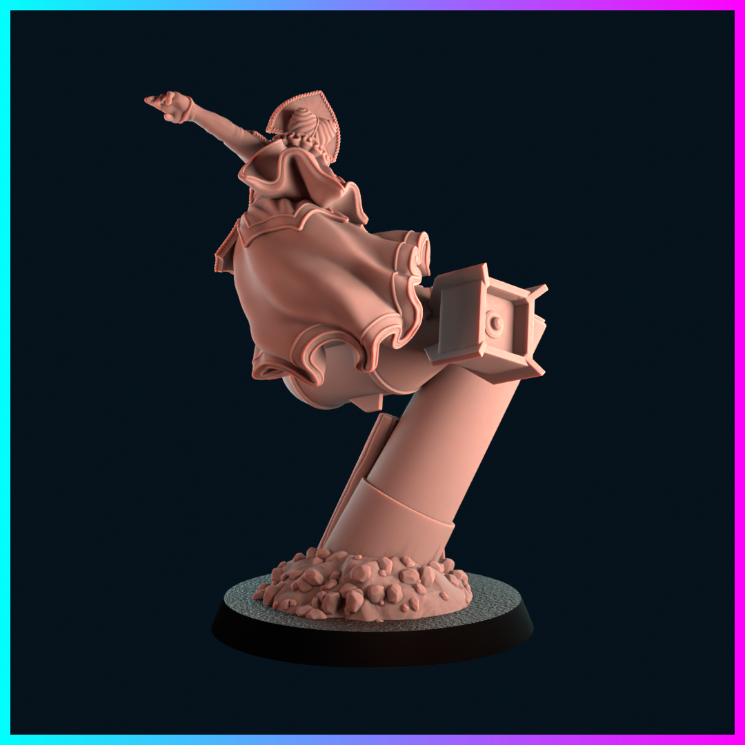 Hi Bomb Witch by kool kiwi Miniatures