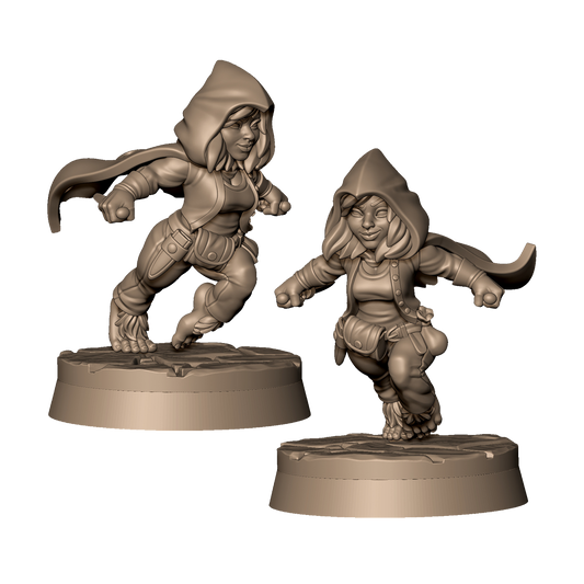 Halfling Thief 2 by Menagerie Miniature