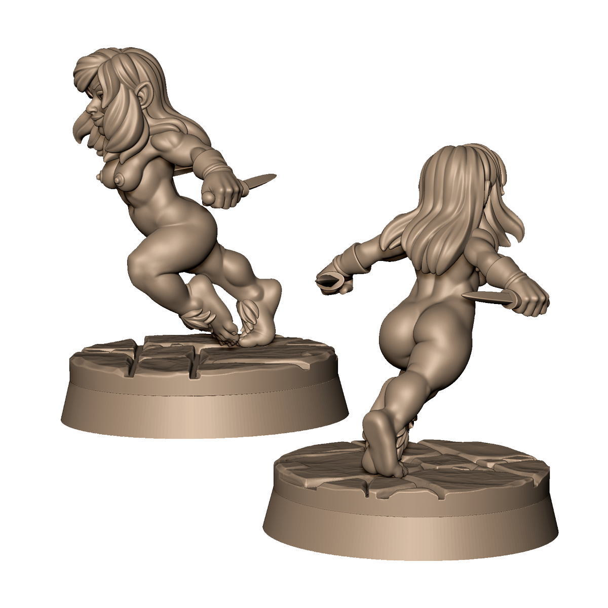 Halfling Thief 2 by Menagerie Miniature