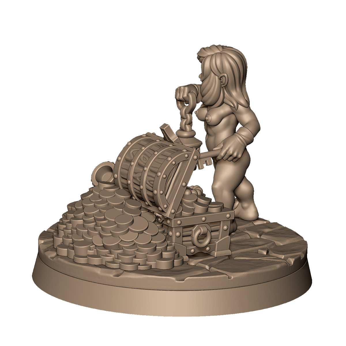 Halfling Thief 1 by Menagerie Miniature