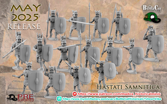 Hastati Samnitica Infantry by Battlecat Miniatures