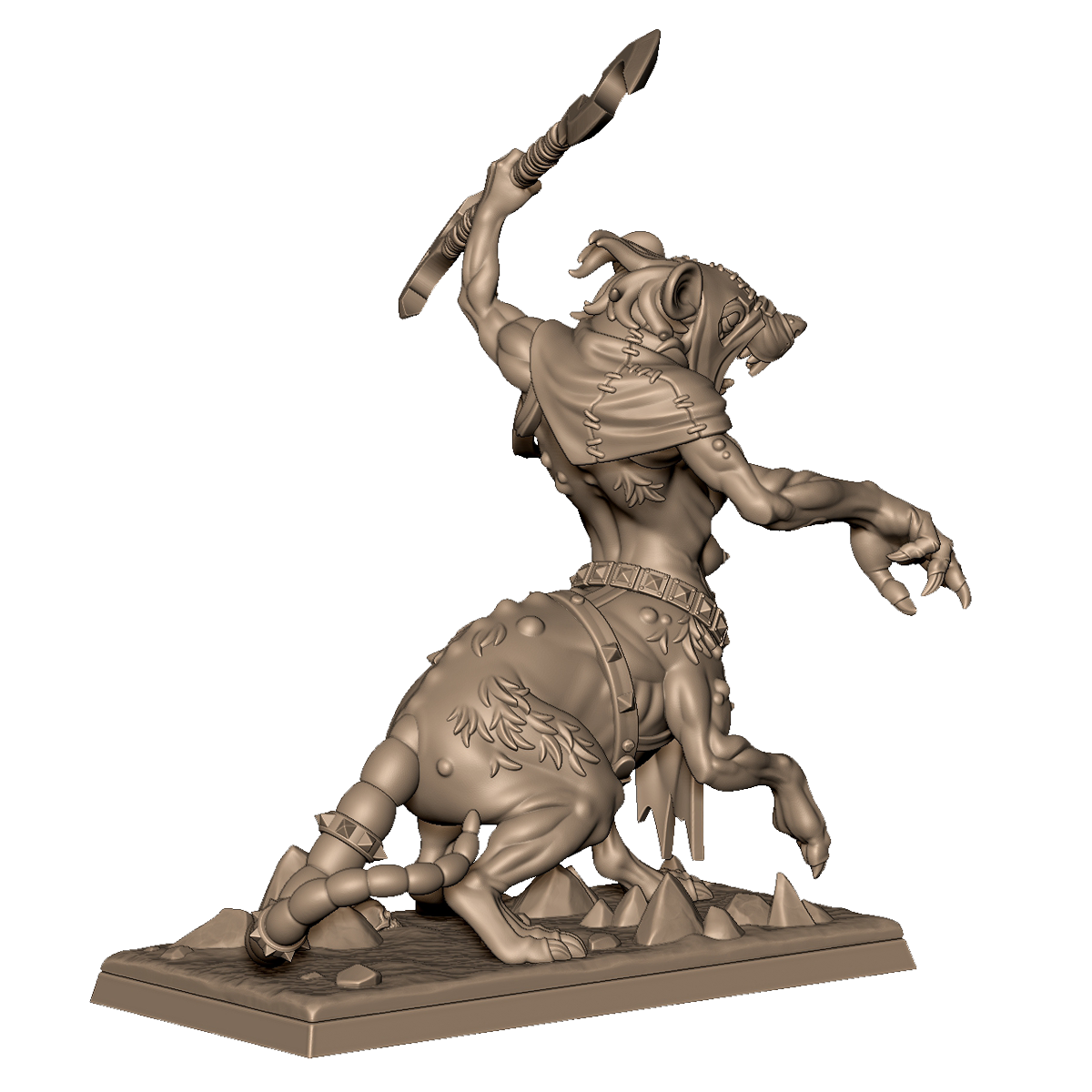 Rat Folk Hellpit Abomination by Menagerie Miniature