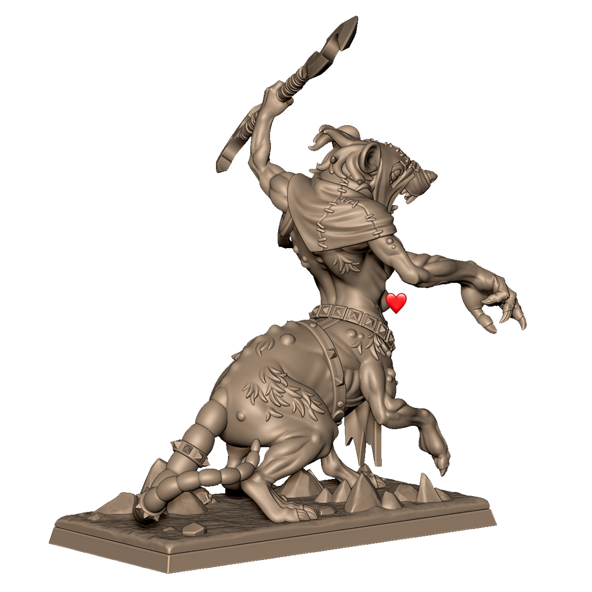 Rat Folk Hellpit Abomination by Menagerie Miniature