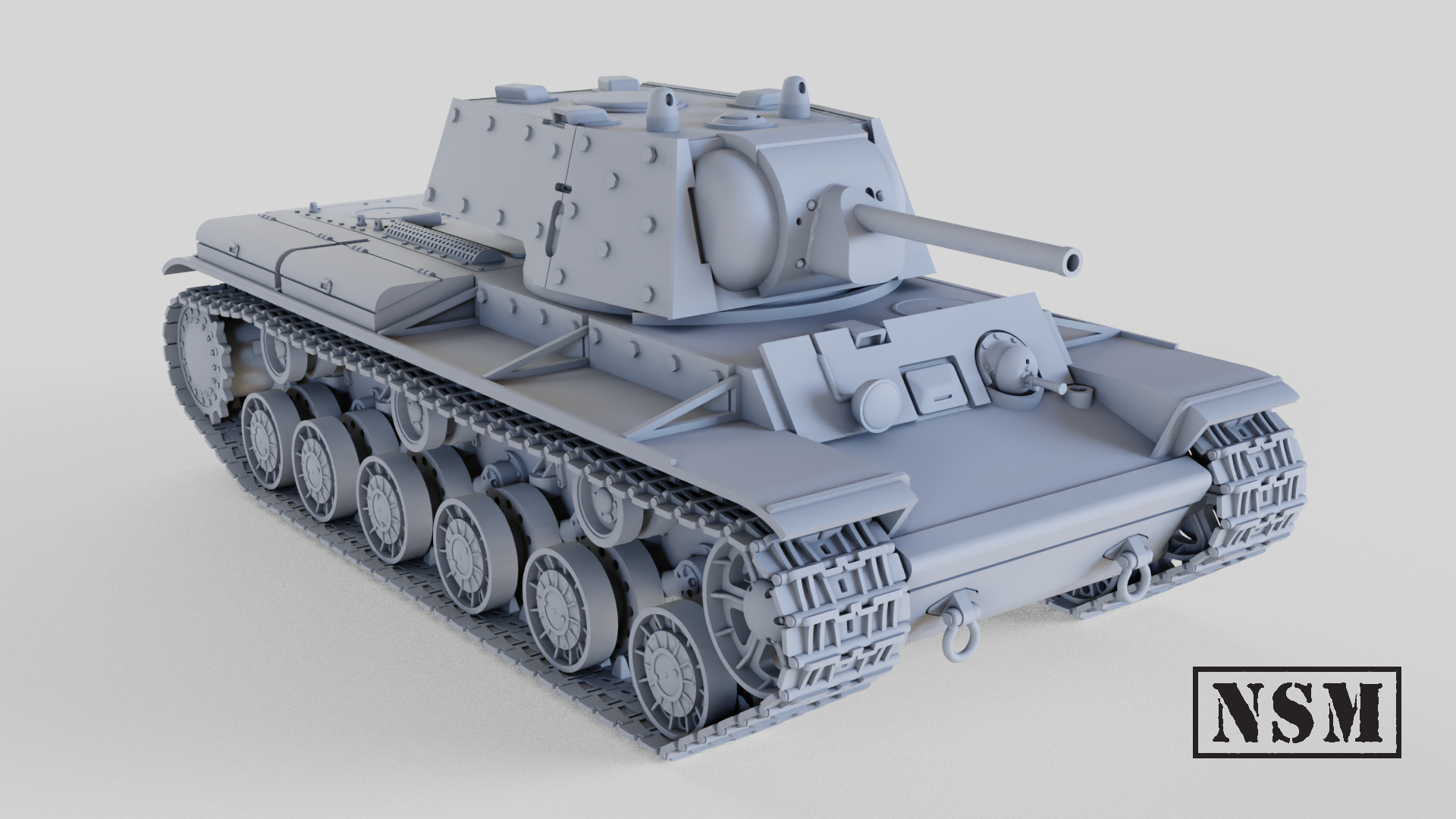 Finnish Up-Armored KV-1 by Night Sky Miniatures – Studio Historia