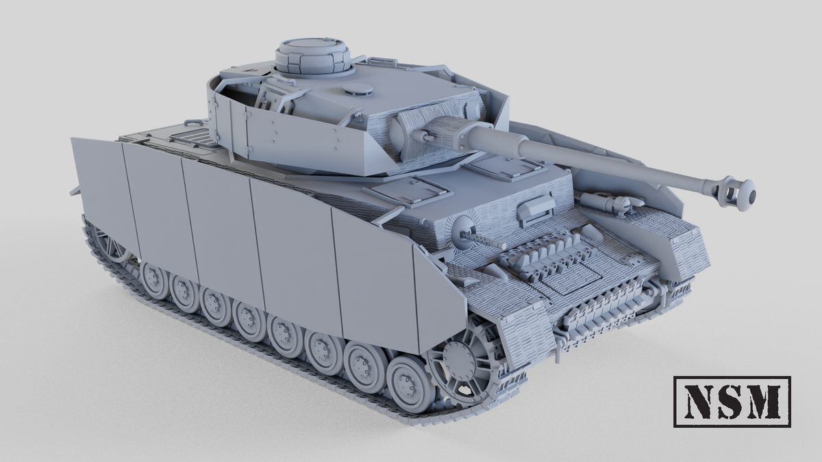 Panzer Iv H Rear Panzer IV ausf H by Night Sky Miniatures – Studio Historia