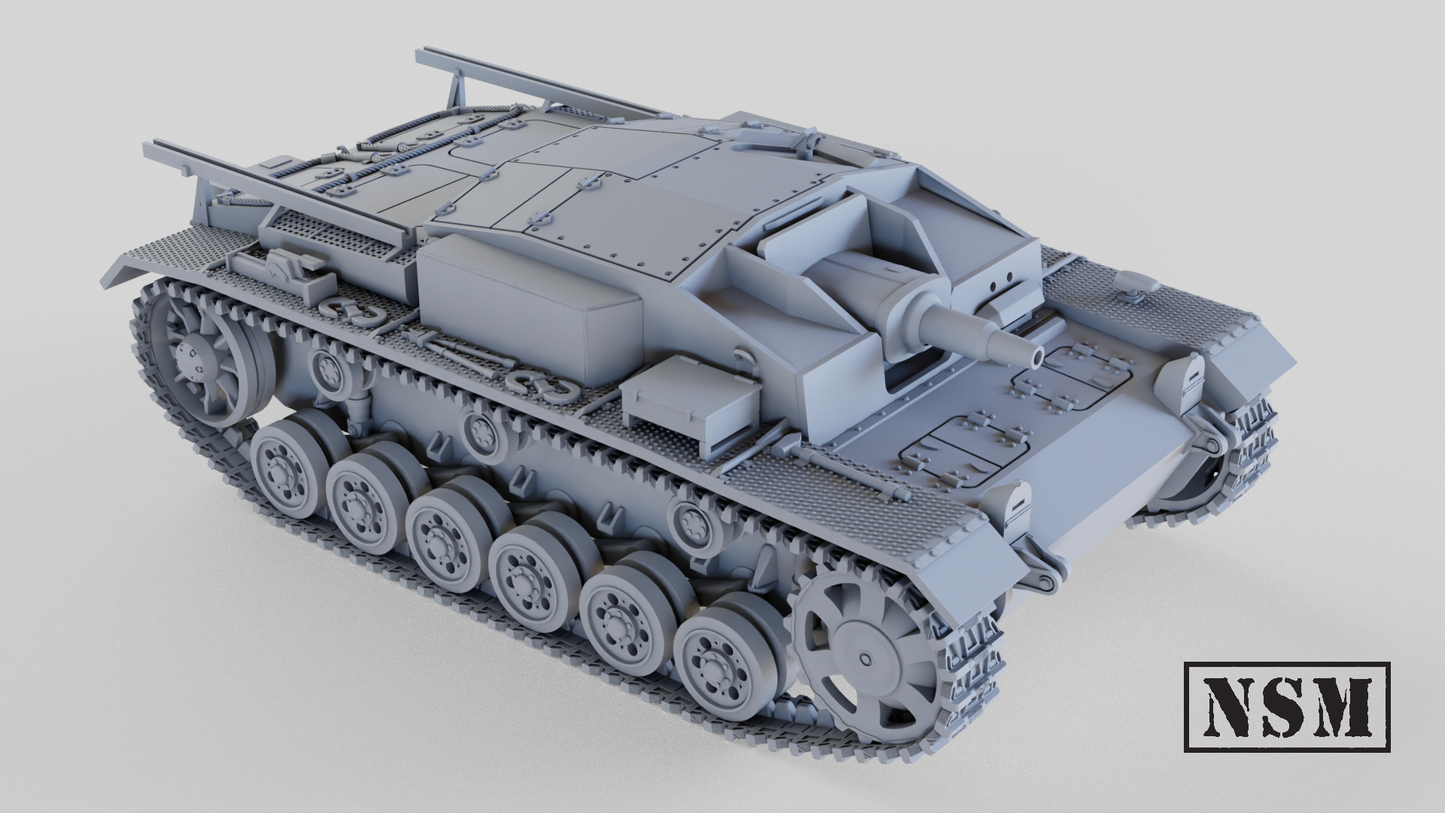 Stug III ausf E by Night Sky Miniatures