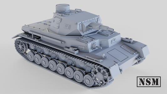 Panzer IV ausf A by Night Sky Miniatures