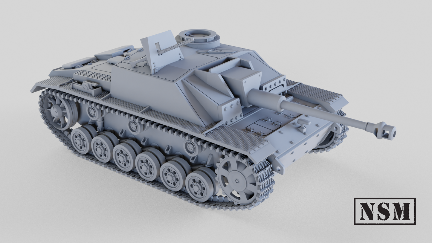 Stug III ausf G by Night Sky Miniatures