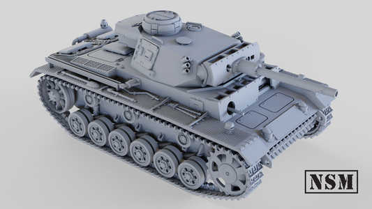 Panzer III ausf M Flammpanzer by Night Sky Miniatures