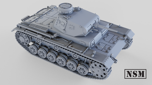 Panzer III ausf E by Night Sky Miniatures