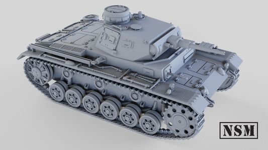 Panzer III ausf F by Night Sky Miniatures