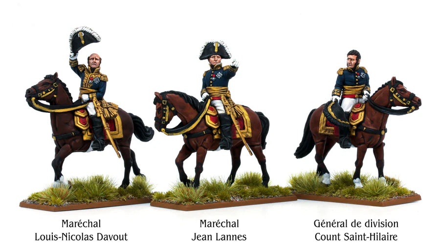 French High Command (Lannes, Davout, Saint-Hilaire) (1807-1814) by Piano Wargames