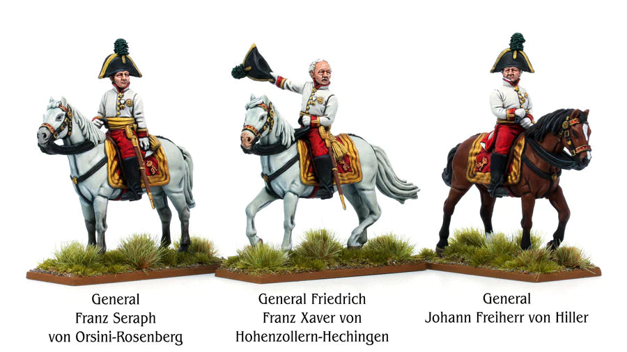 Austrian High Command 2 (Rosenberg, Hohenzollern, Hiller) (1800 - 1815) by Piano Wargames