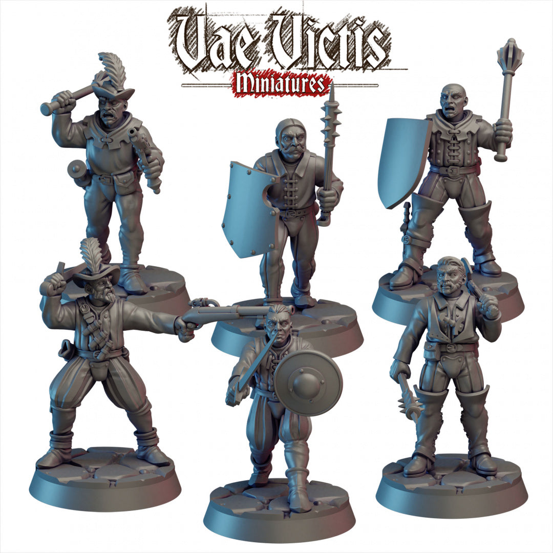 Human Mercenaries Unit by Vae Victis Miniatures