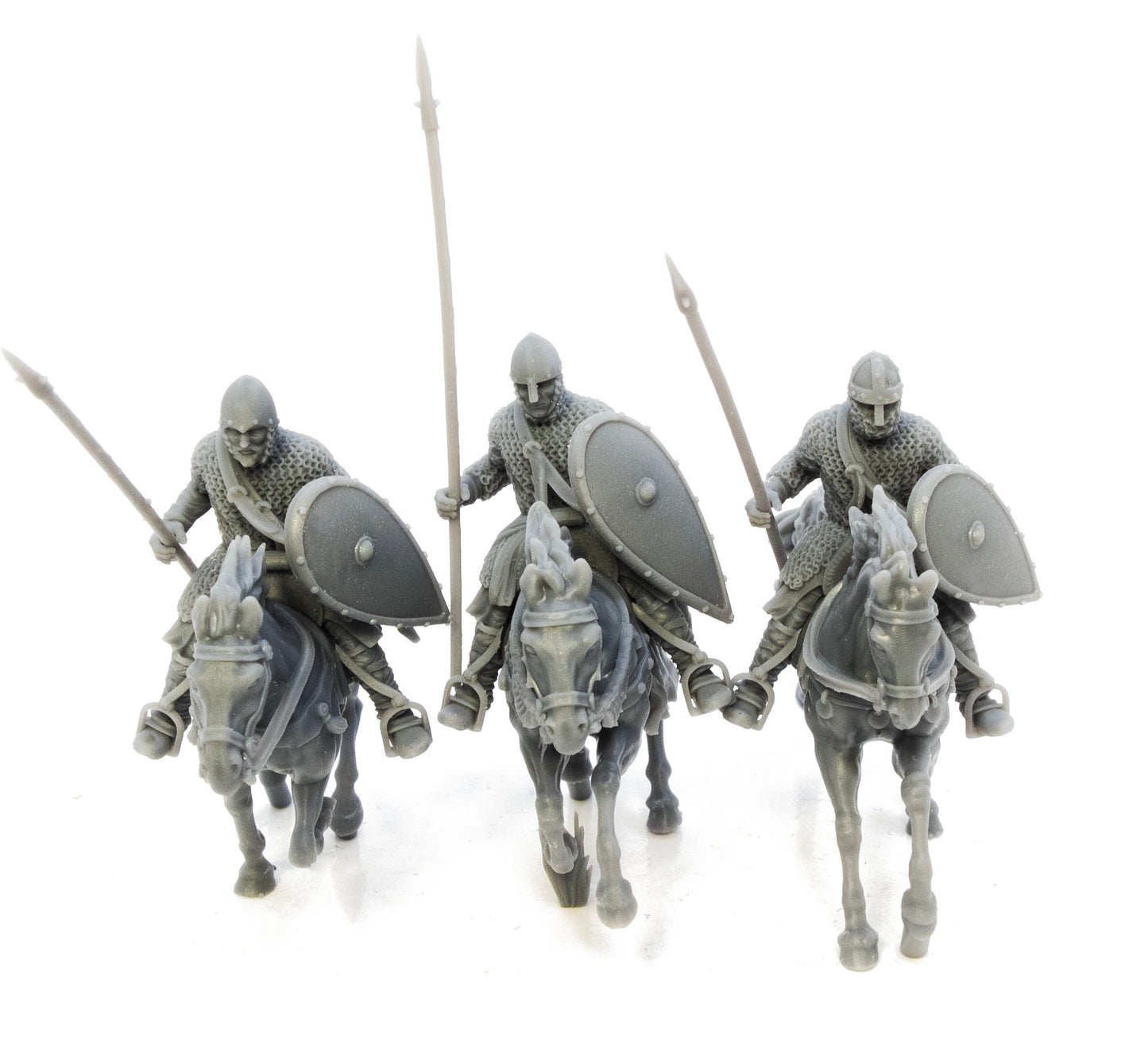11th Century Spanish Couched Knights Set Of 3 With Lances Up • Speira  Miniatures