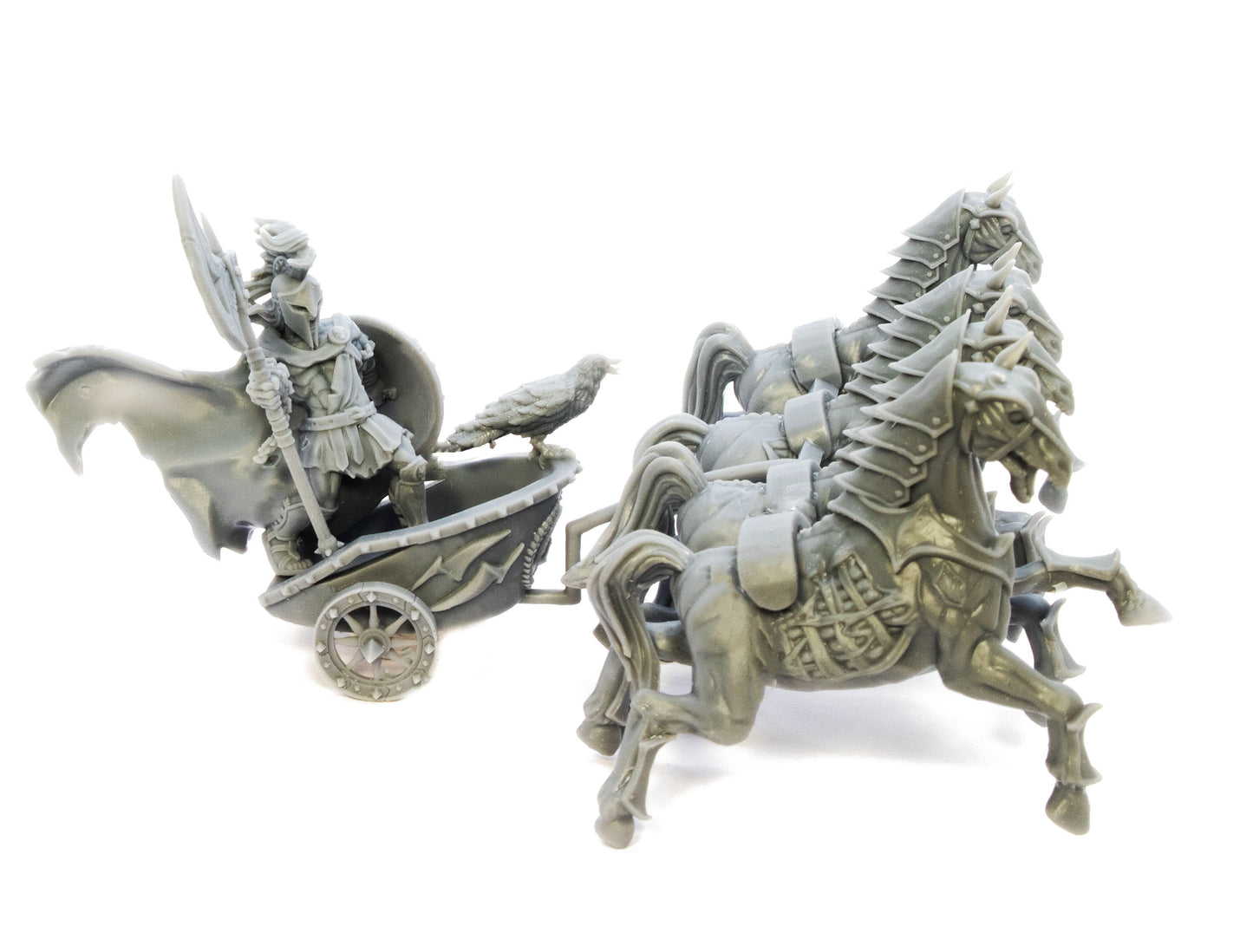 Ares Chariot with helmet - Spartan Warriors