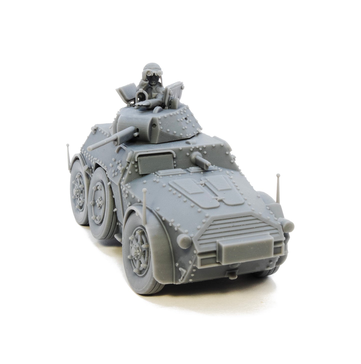 Italian Autoblinda 41 Armored Car.