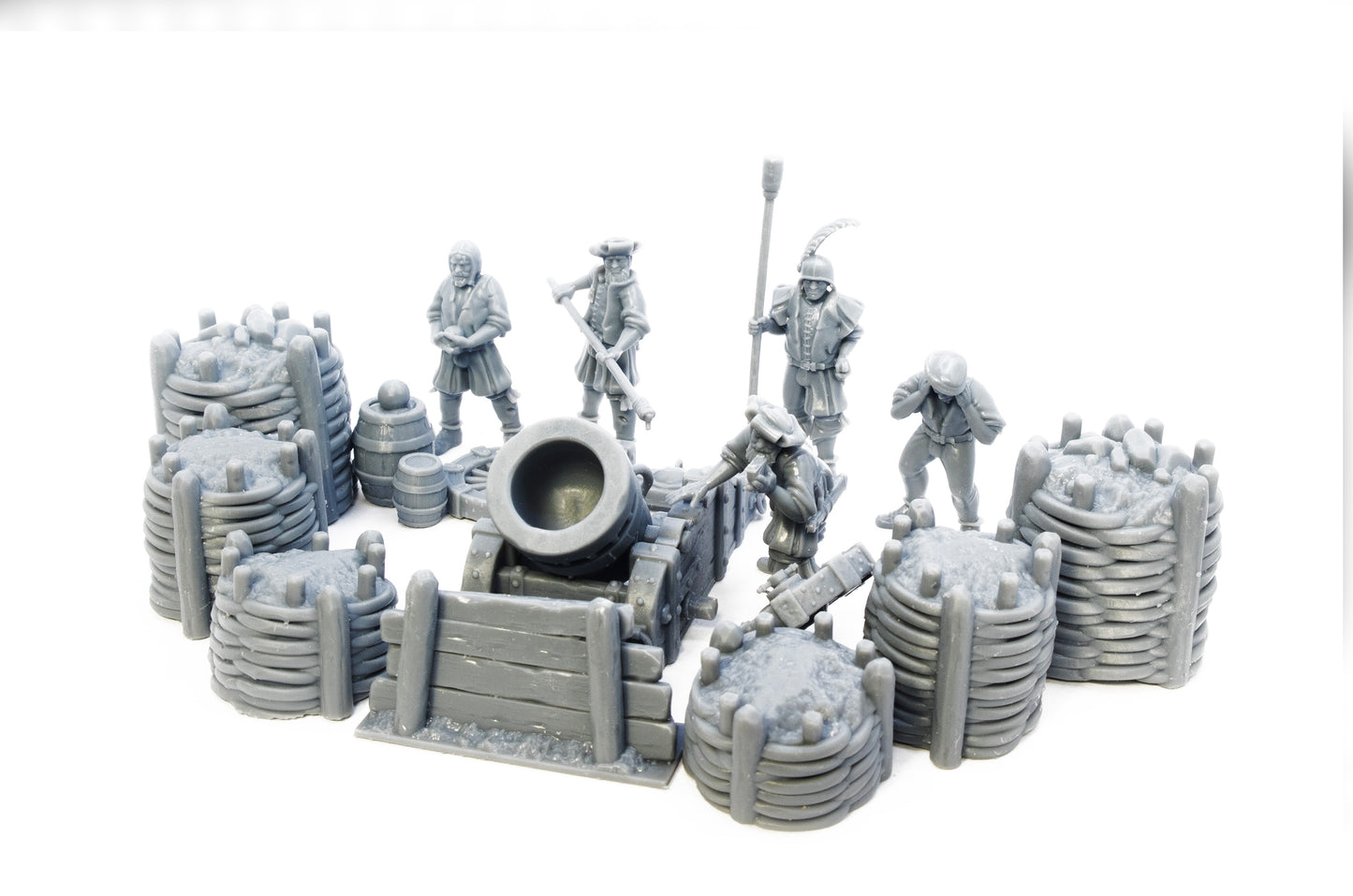 Sunland Artillery Mortar Battery by Highlands Miniatures.