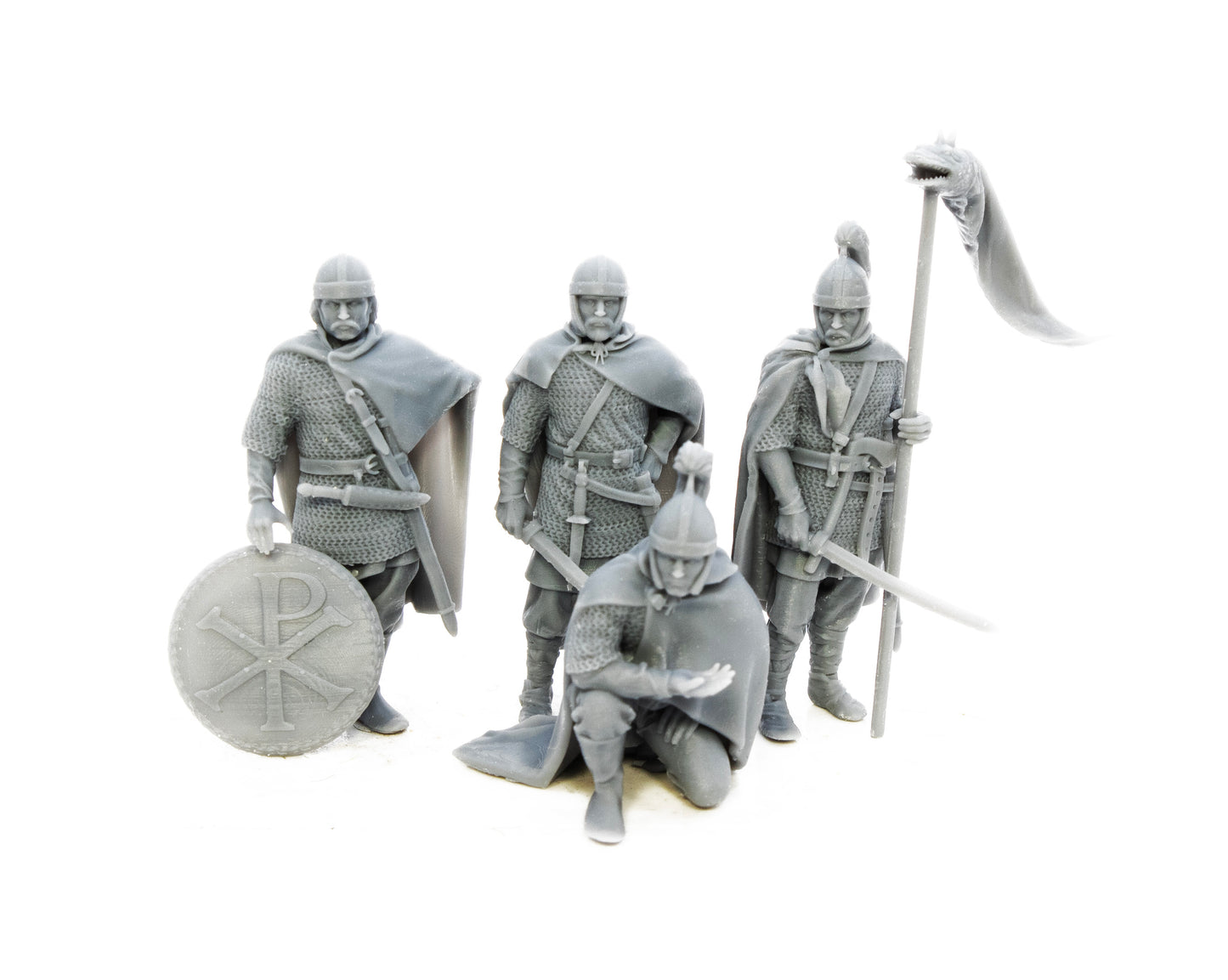 Visigoths Asturians dismounted Set 1.