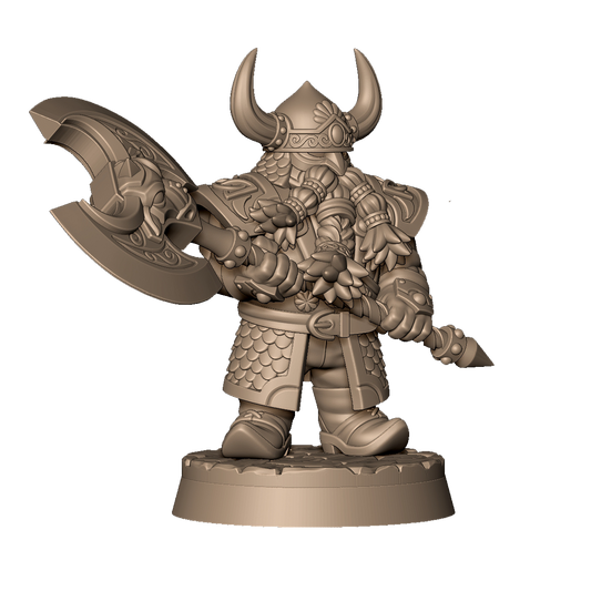 Dwarven Immortal B by Menagerie Miniature