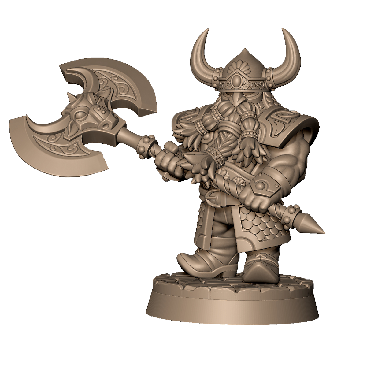 Dwarven Immortal B by Menagerie Miniature