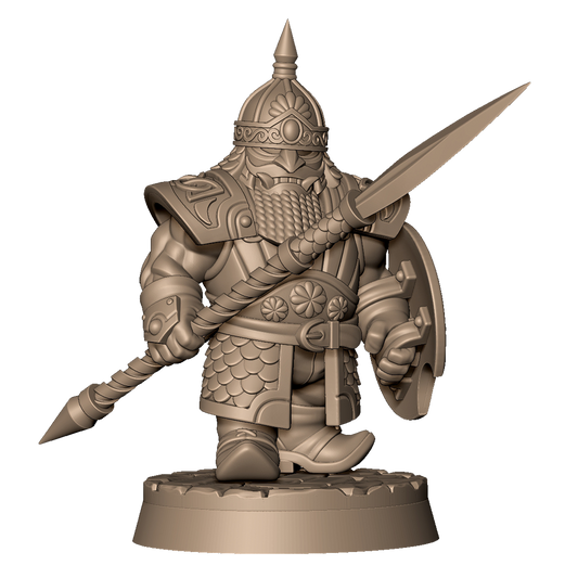 Dwarven Immortal D by Menagerie Miniature