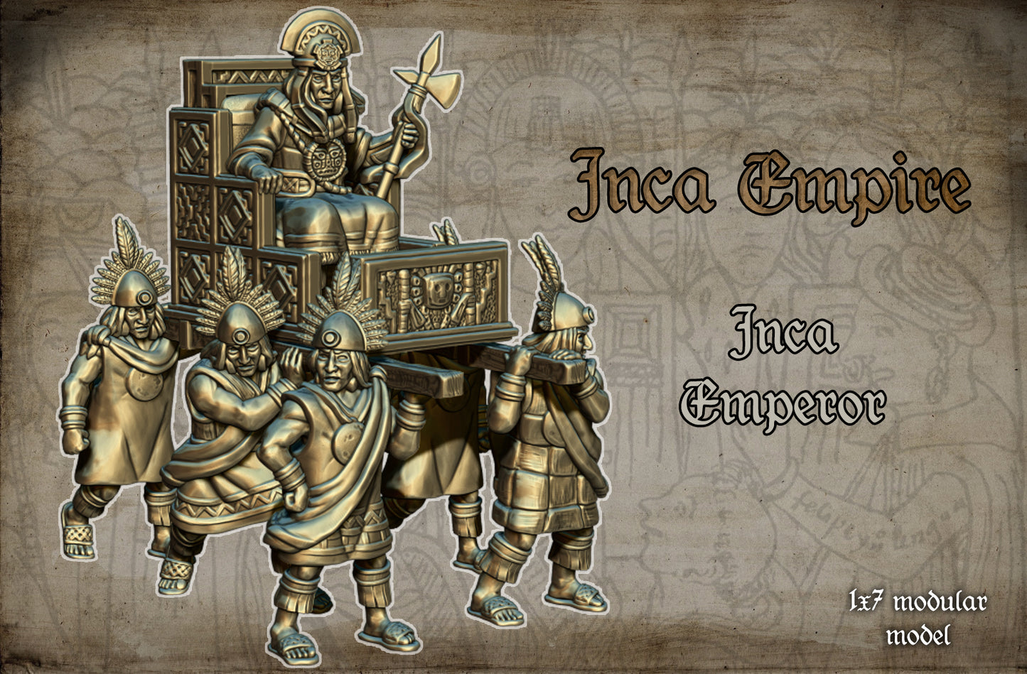 Inca Emperor by Red Copper Miniatures