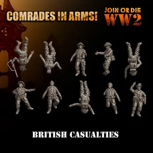 British Casualties by 3D Breed Miniatures