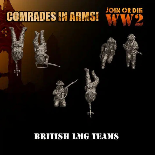 British Army LMG Teams by 3D Breed Miniatures