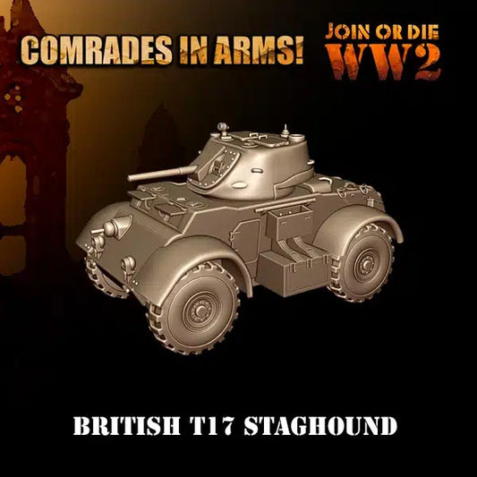 T17 Staghound by 3D Breed Miniatures