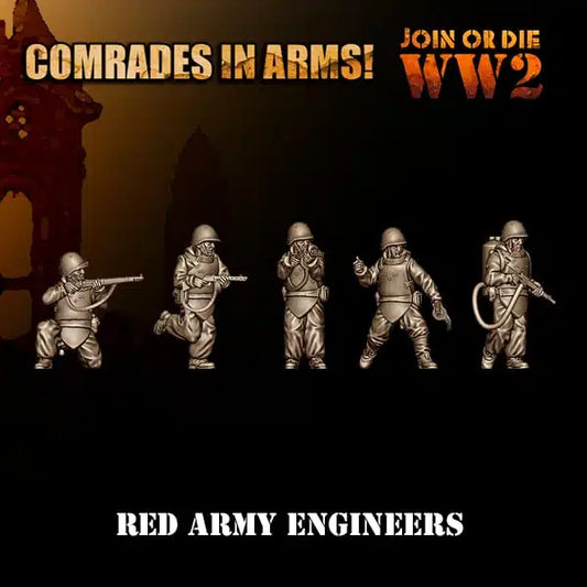 Soviet Assault Engineers by 3D Breed Miniatures