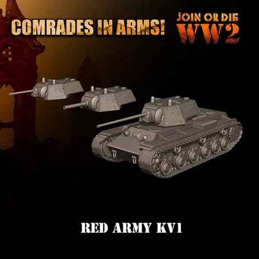 Soviet KV1 by 3D Breed Miniatures