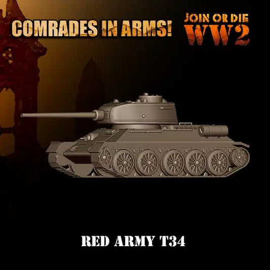 Soviet T34 85 by 3D Breed Miniatures